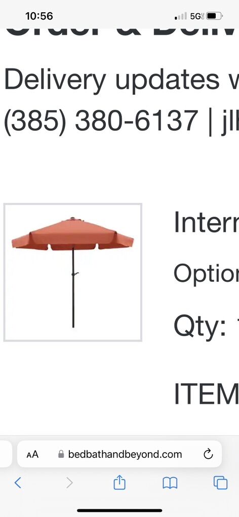 Orange Umbrella