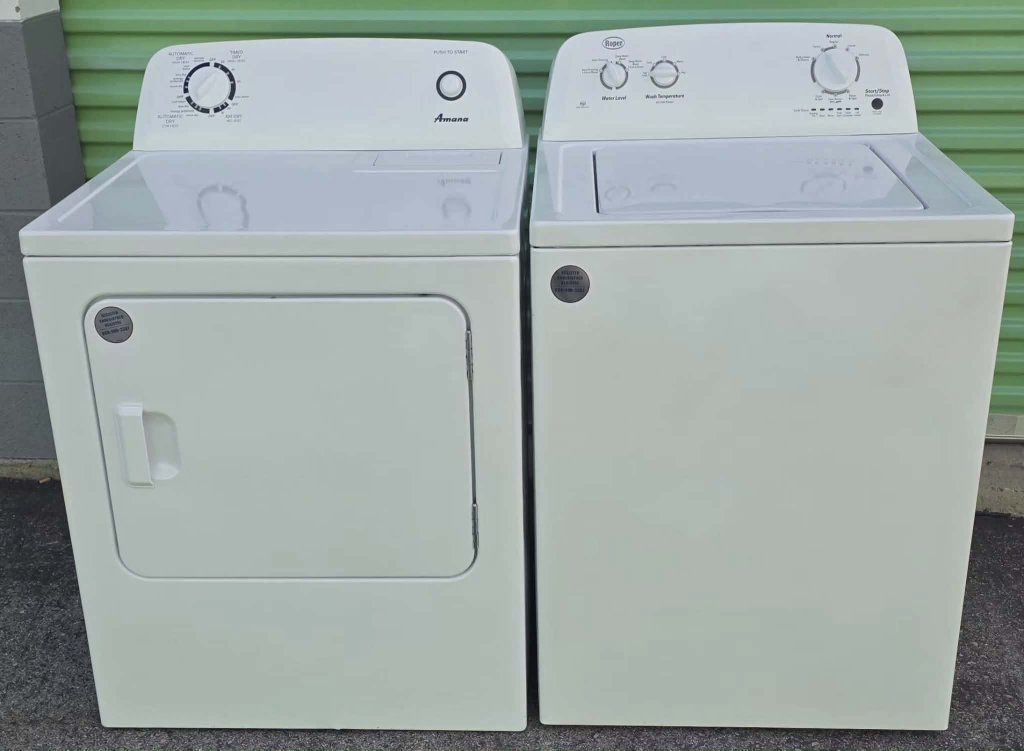 wonderful roper washer and amana electric dryer, free delivery