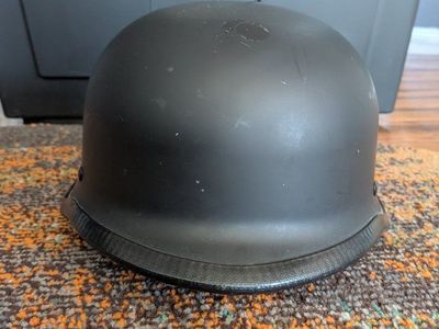 HCI Matte Black DOT Motorcycle Half Helmet - Size Large