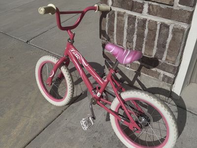 Lolly 16” Kids Bike - Pink & White, Good Condition