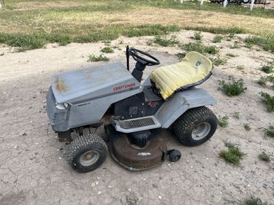 Craftsmen riding lawnmower