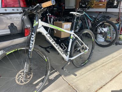 Cannondale Lefty Large!