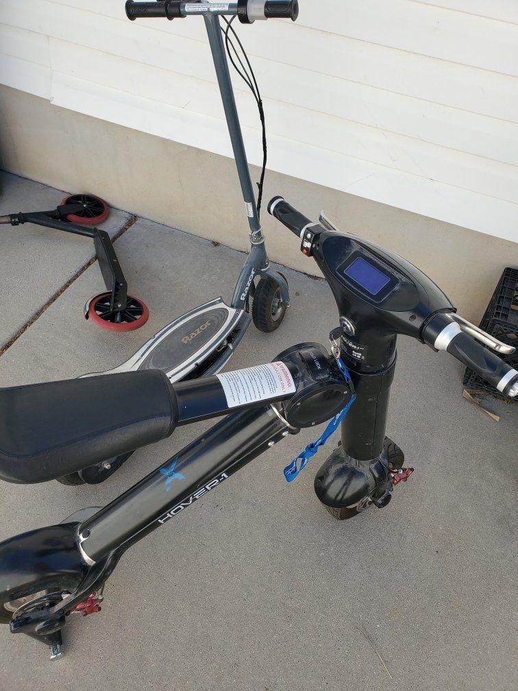 2 electric scooter bikes