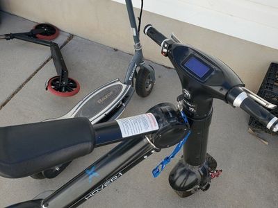 2 electric scooter bikes