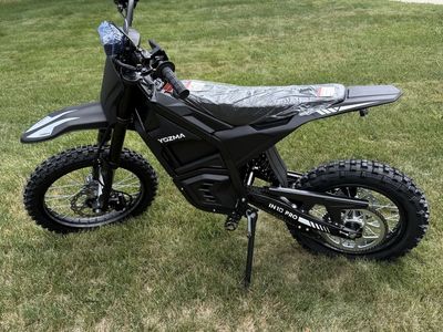 New Assembled Yozma IN10 Pro Black Series Electric Dirt Bike with Battery