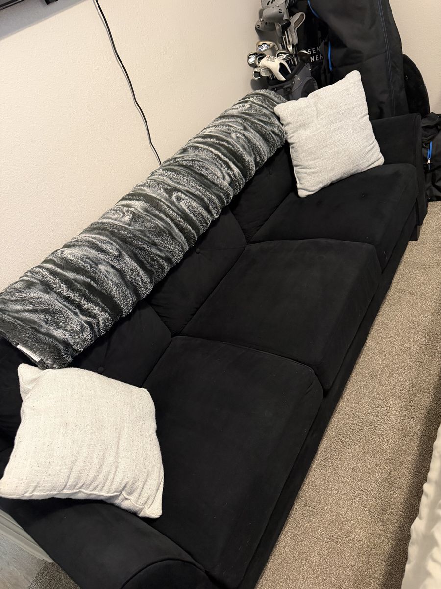 Black Futon Couch