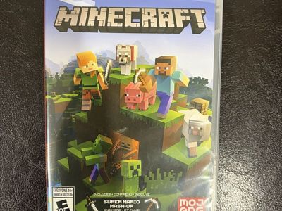 Minecraft for Nintendo Switch with Case and Game Card Like New