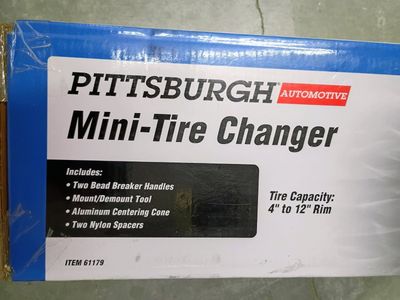 New Mini-Tire Changer Mount/Dismount 4"-12" Rims Complete Kit - Elko Nevada