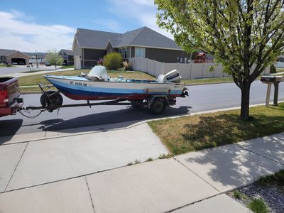 70HP Evinrude and FREE Vintage MirroCraft Surf & Ski Boat + Trailer