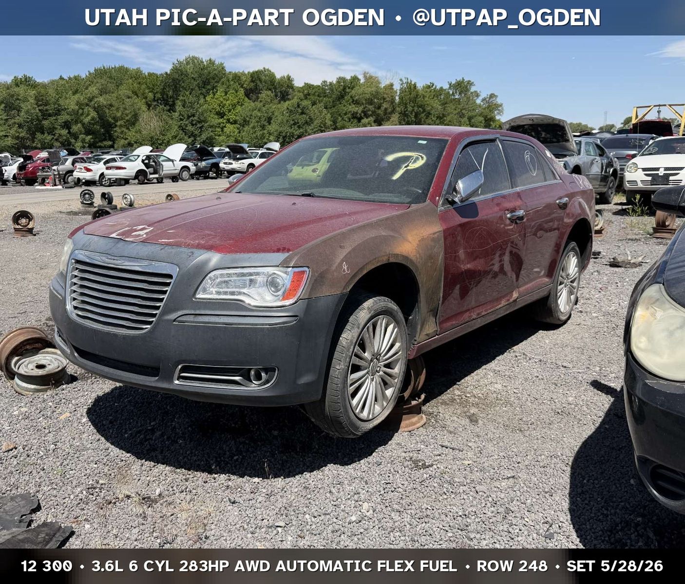 2012 Chrysler 300 Parts - UTPAP Ogden