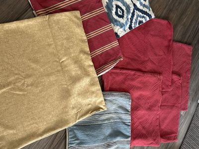 PILLOW SHAMES POTTERY BARN SIZES & COLORS