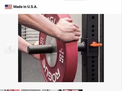 Rogue fitness monster lite weight storage pin