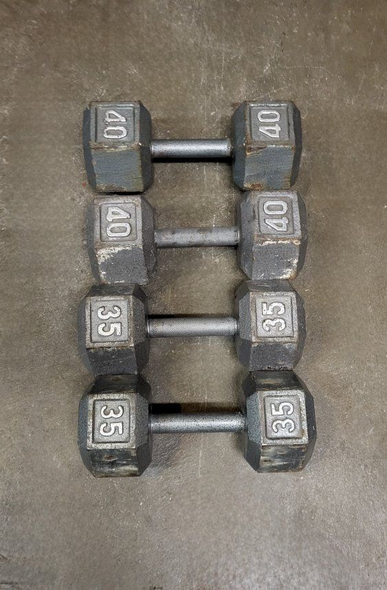 dumbbells 150 pounds