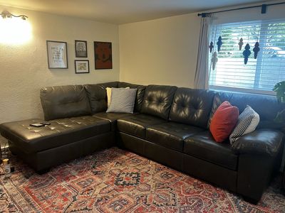 Black Sectional Couch