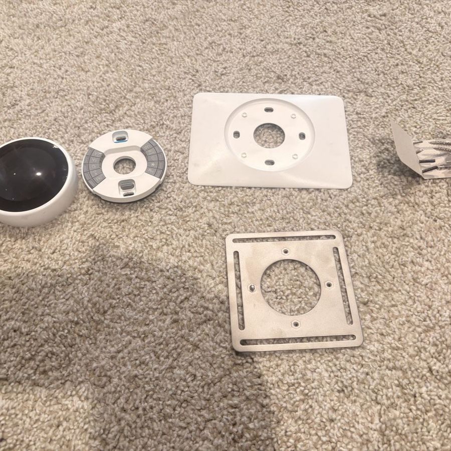 Google Nest Thermostat 3rd Gen. White.