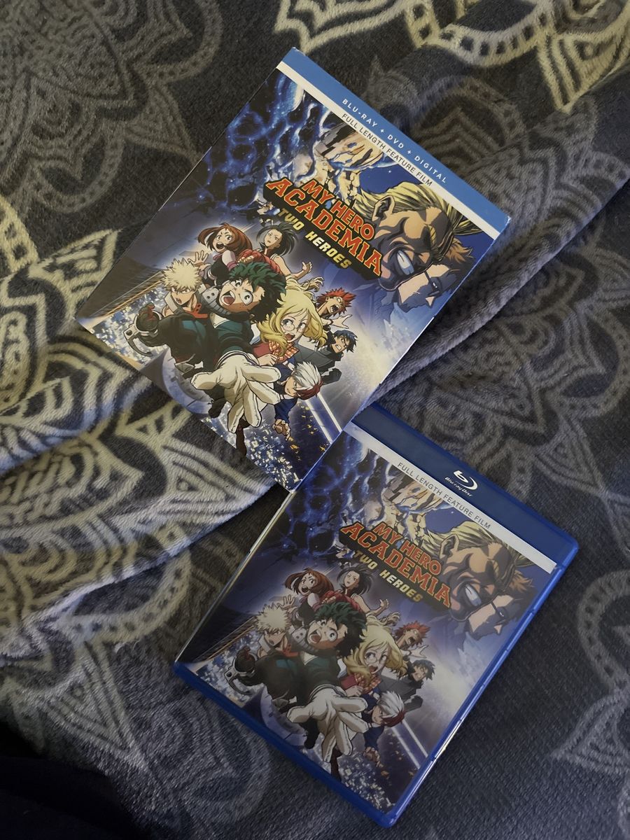 My Hero Academia: Two Heroes Blu-ray + DVD + Digital Full Length Feature Film