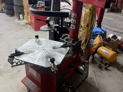 Tire machine and balancer