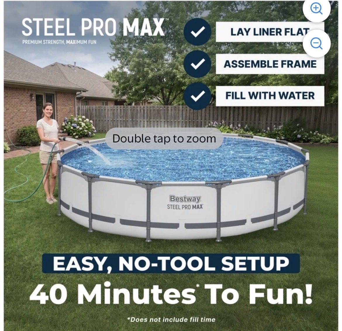 Bestway Pool 14’ x 33”