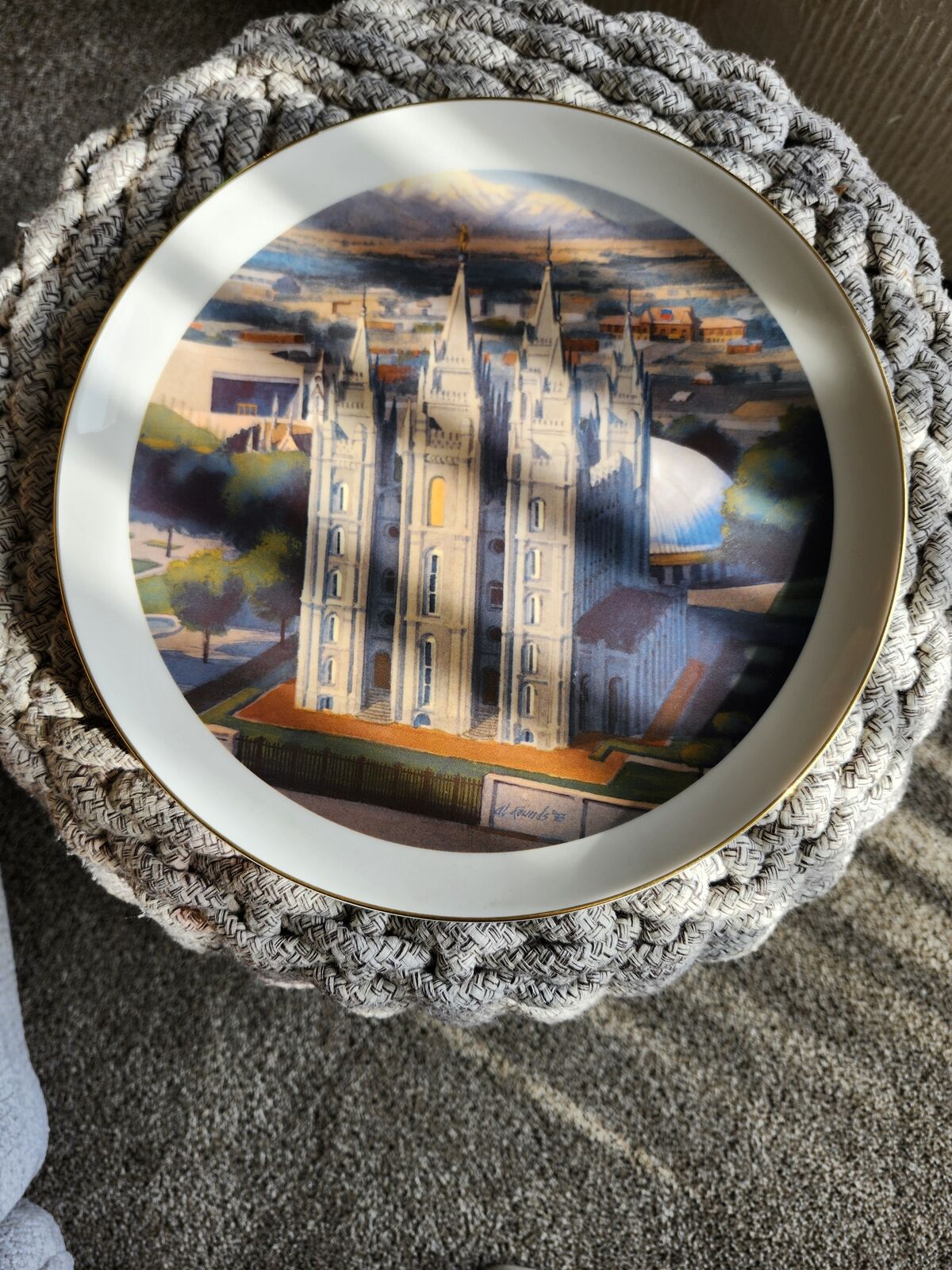 Collectable LDS  plate