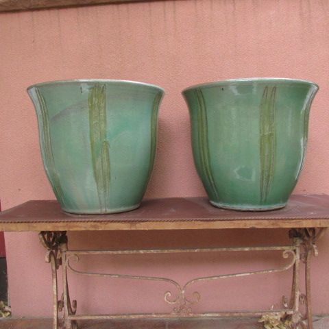 Glazed Ceramic Outdoor Pots/Planters