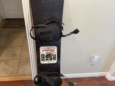Rome Mechanic 150 Snowboard with K2 Bindings - All-Mountain, Men's