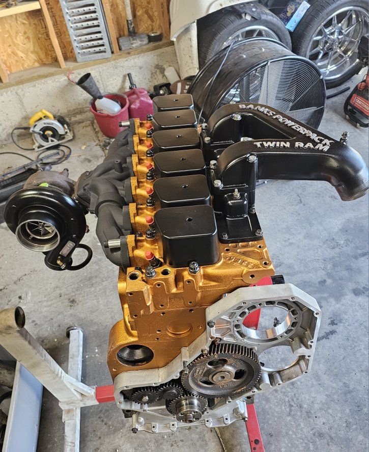 New 12 Valve Cummins engine