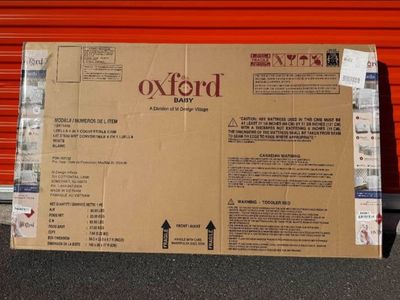 Oxford Baby 4 in1 Convertible Crib