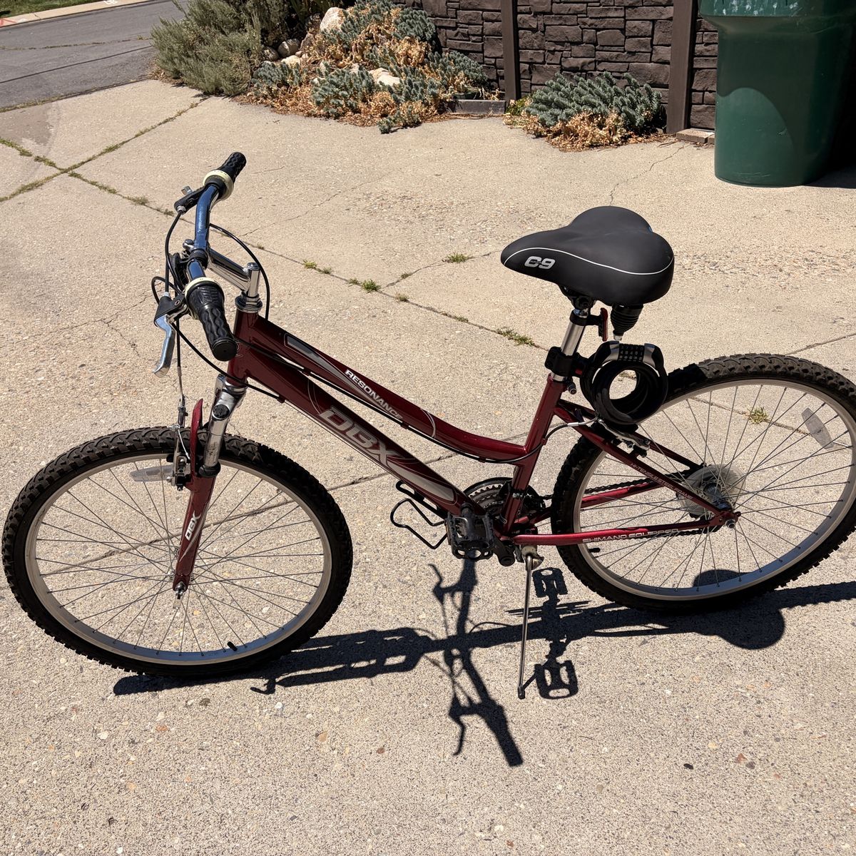 DBX Resonance Women's Mountain Bike - Burgundy, C9 Seat, Good Condition