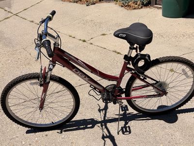 DBX Resonance Women's Mountain Bike - Burgundy, C9 Seat, Good Condition
