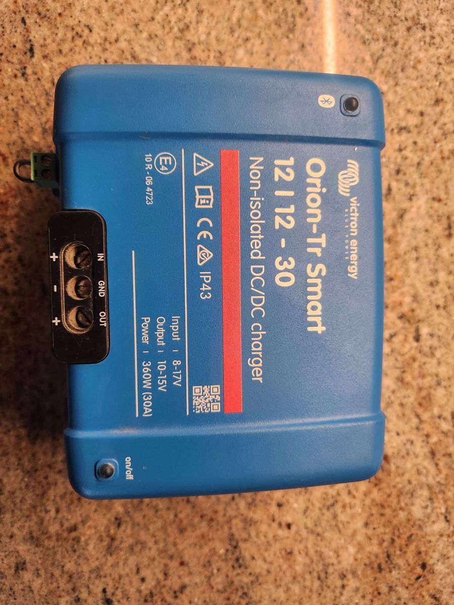 Victron Energy DC Battery to DC Battery 12V 30amp Charger Orion-TR Smart Bluetooth