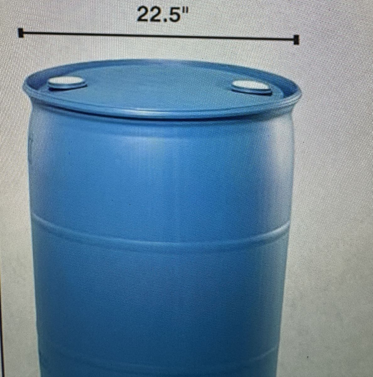 Water storage drums