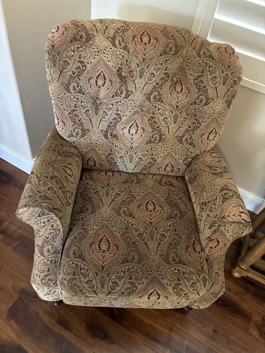 Two Broyhill recliners, 50.00 each