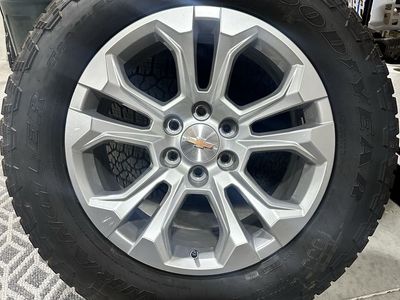 Stock Chevy wheels and tires