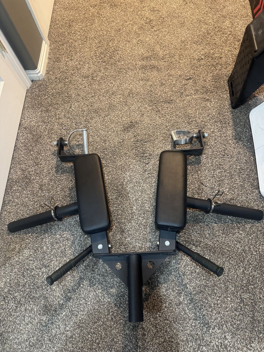 Multi-Grip Lever Arms Gym Attachment for Power Rack and Weight Training