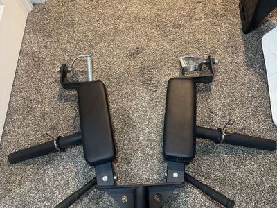 Multi-Grip Lever Arms Gym Attachment for Power Rack and Weight Training