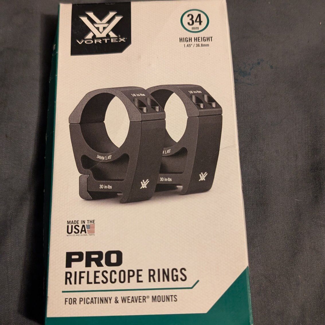 Vortex Pro Rifle scope rings