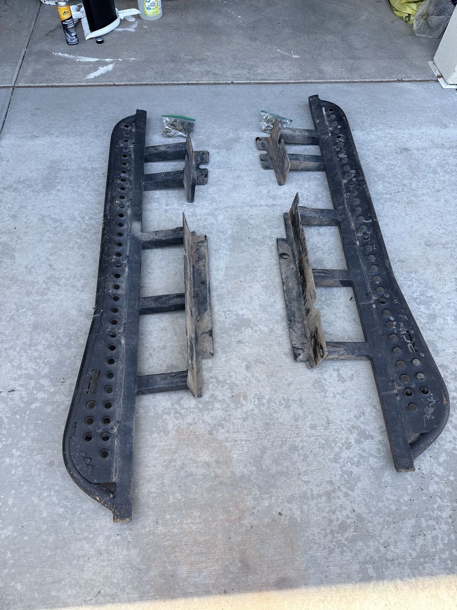 RCI rock sliders bronco 4 door