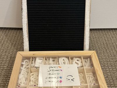 Organized Letterboard