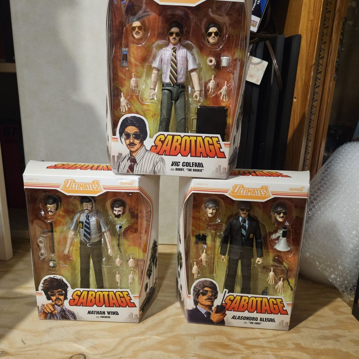 beauty boys neca action figure lot