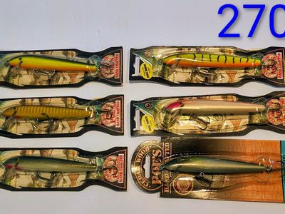 Poe's Cedar Wood 4" Jerkbait 3/8oz - 0-3 Ft