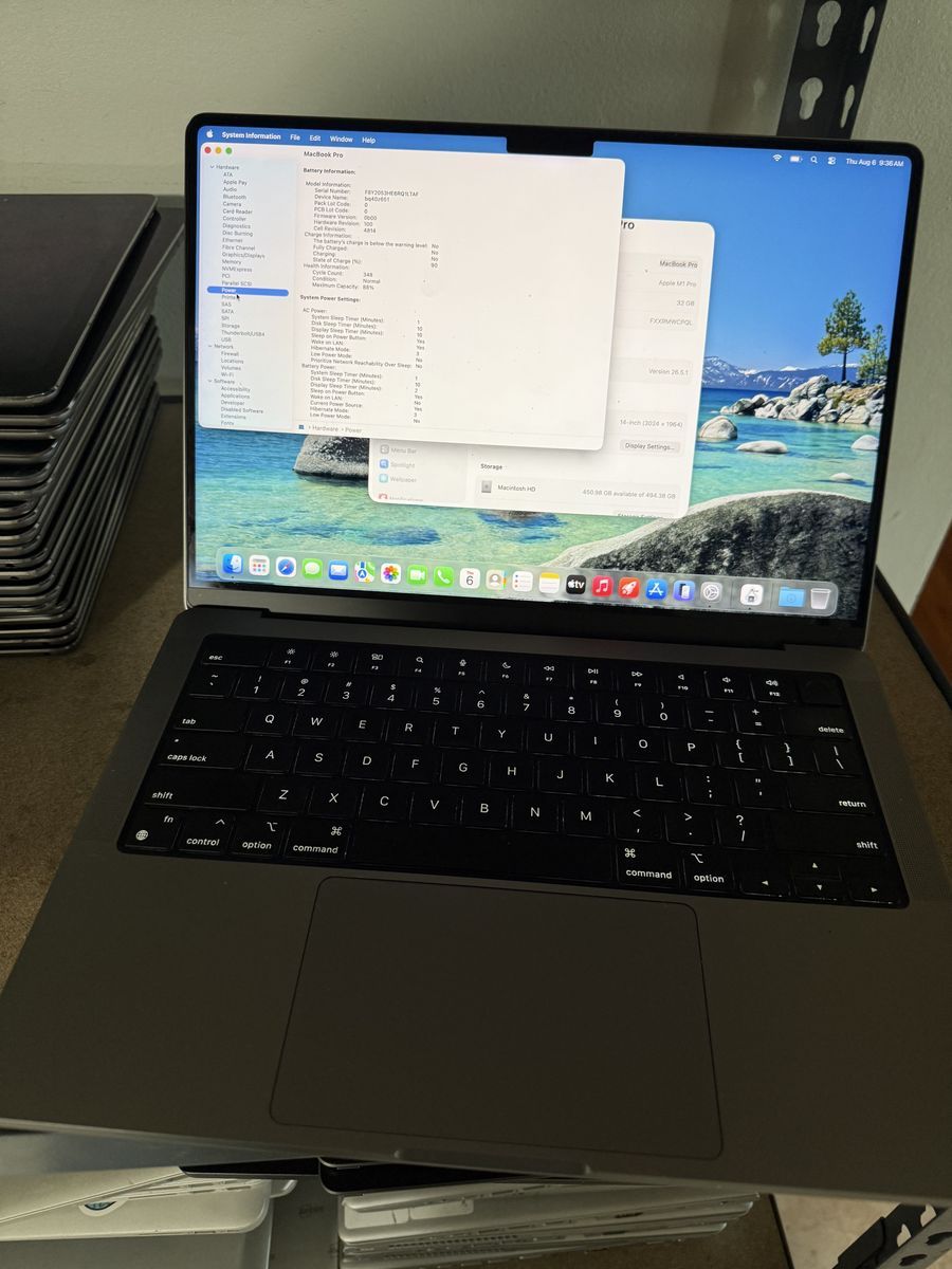 AWESOME DEAL ON  LOADED 14in MACBOOK PRO  M1 PRO PROCESSOR 32GB RAM EXCELLENT CONDITION W/WARRANTY