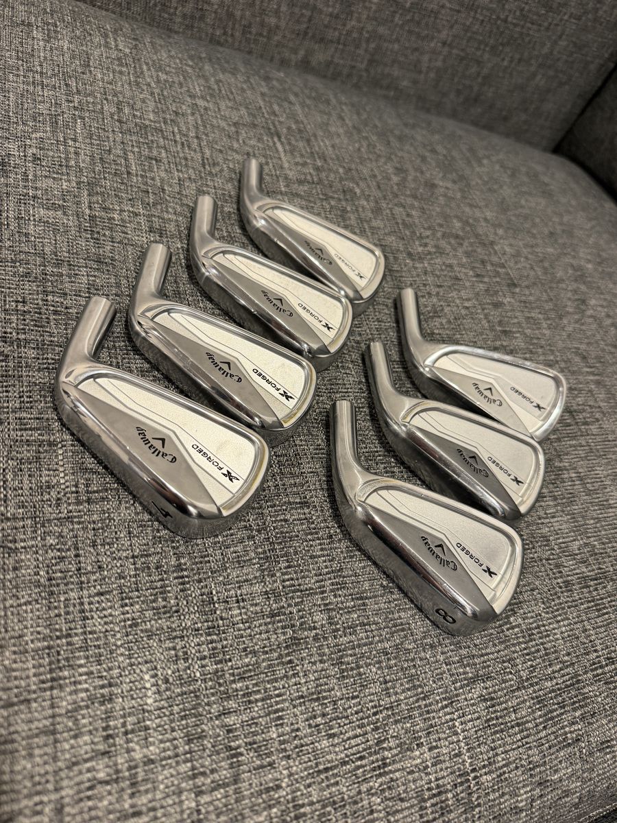 Callaway X Forged 25’ Iron Head Set 4-PW - Excellent