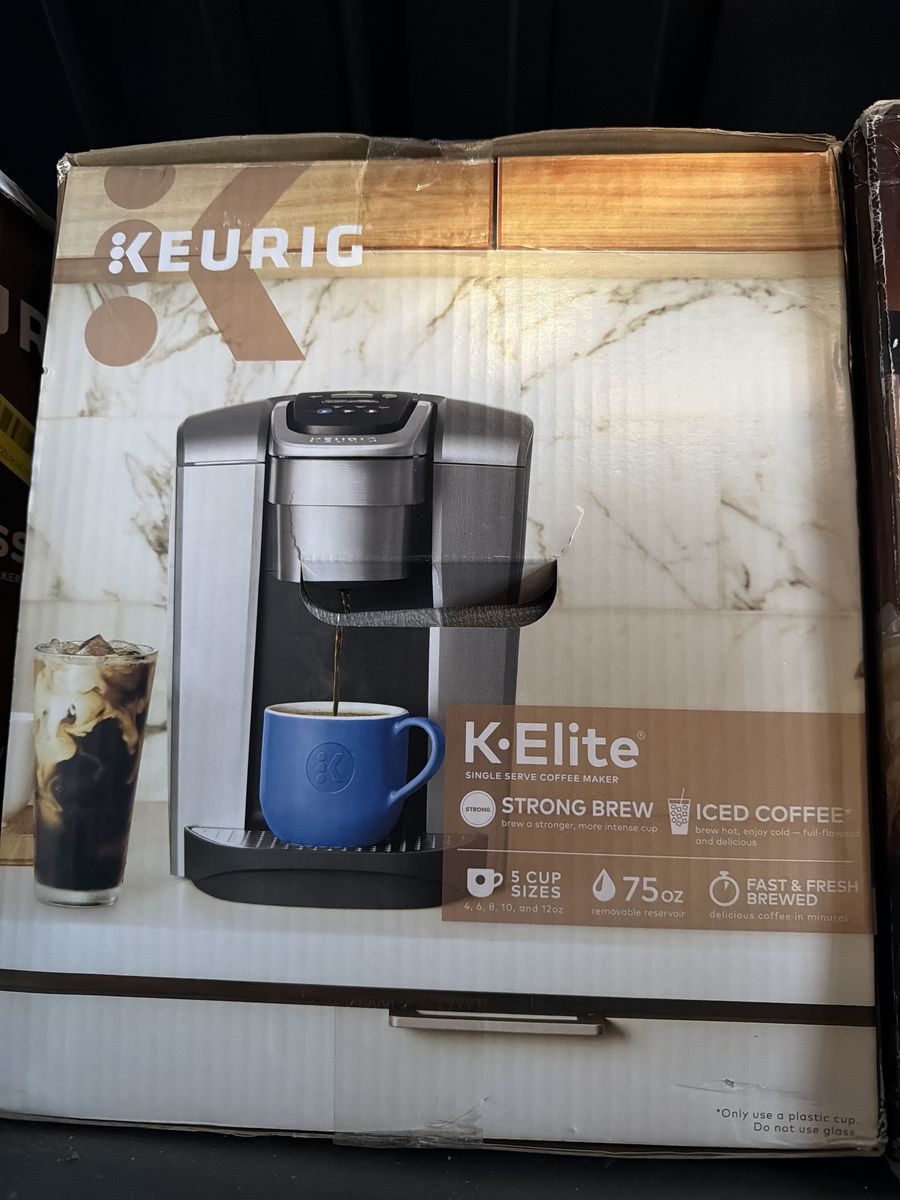 Keurig K select or K elite coffee makers in box