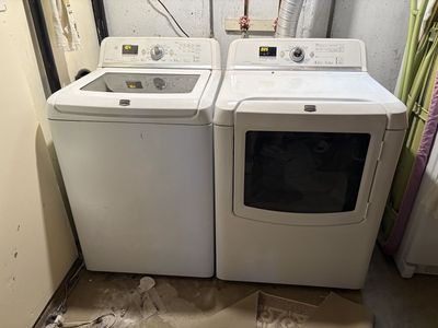 Maytag Bravos washer and dryer