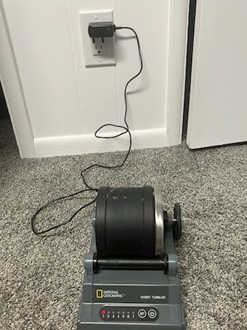 National Geographic Hobby Tumbler with Bulk Pack of Grit