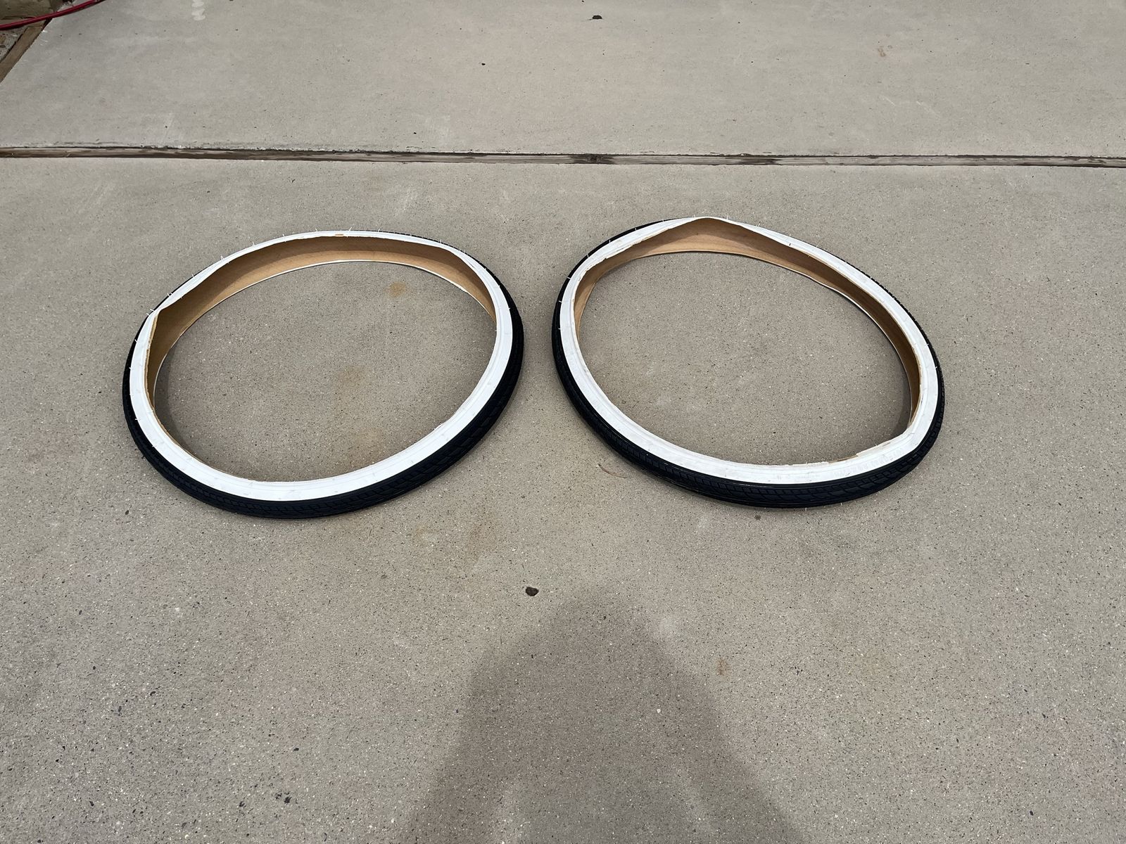Whitewall 26" Bike Tires