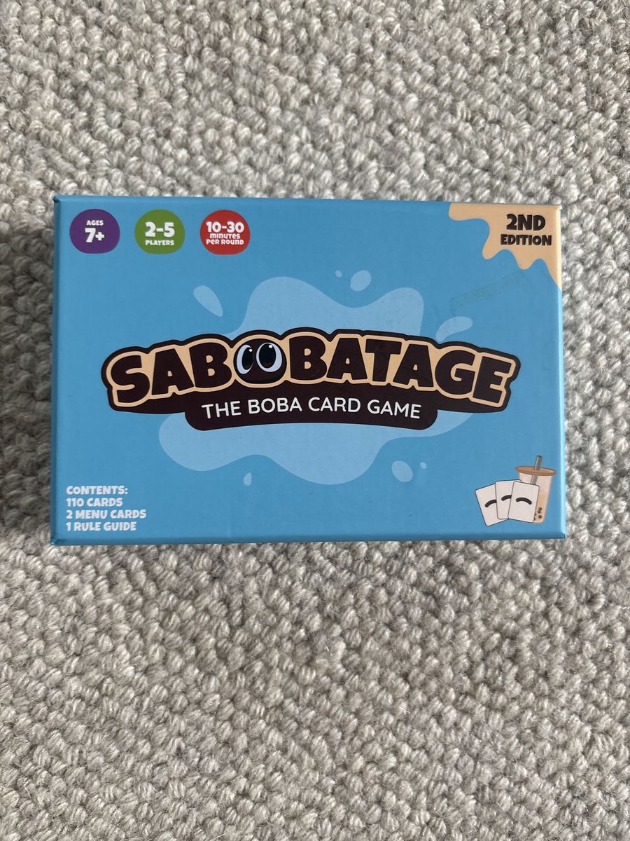 Sabobatage The Boba Card Game 2nd Edition