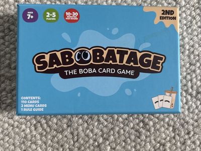 Sabobatage The Boba Card Game 2nd Edition