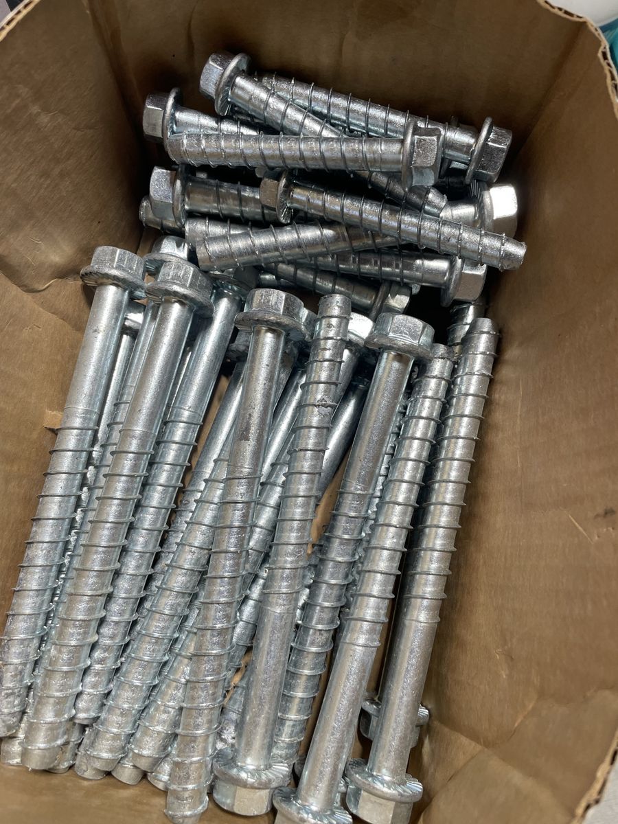 Concrete bolts