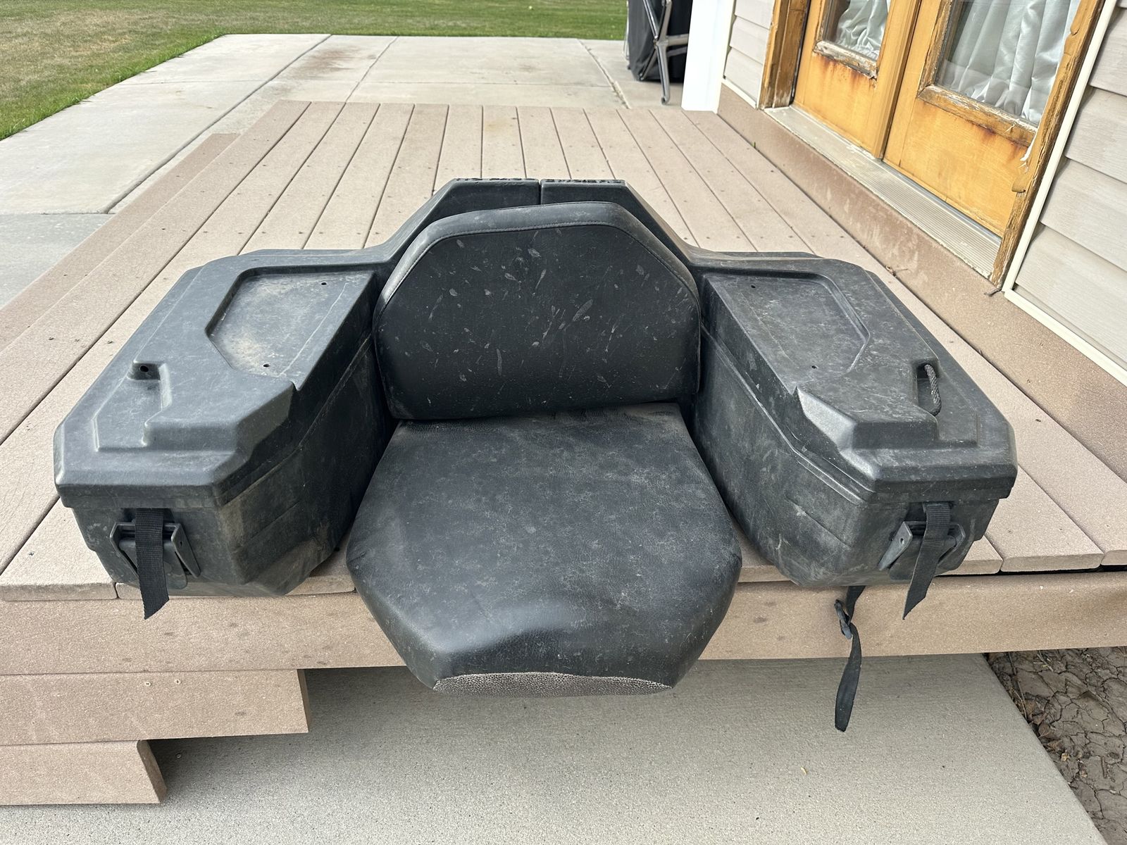 ATV seat / cargo box